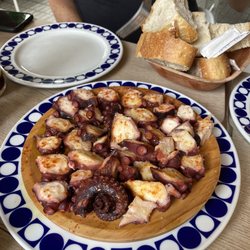La Aldeana - Boiled seasoned octopus (regional specialty)