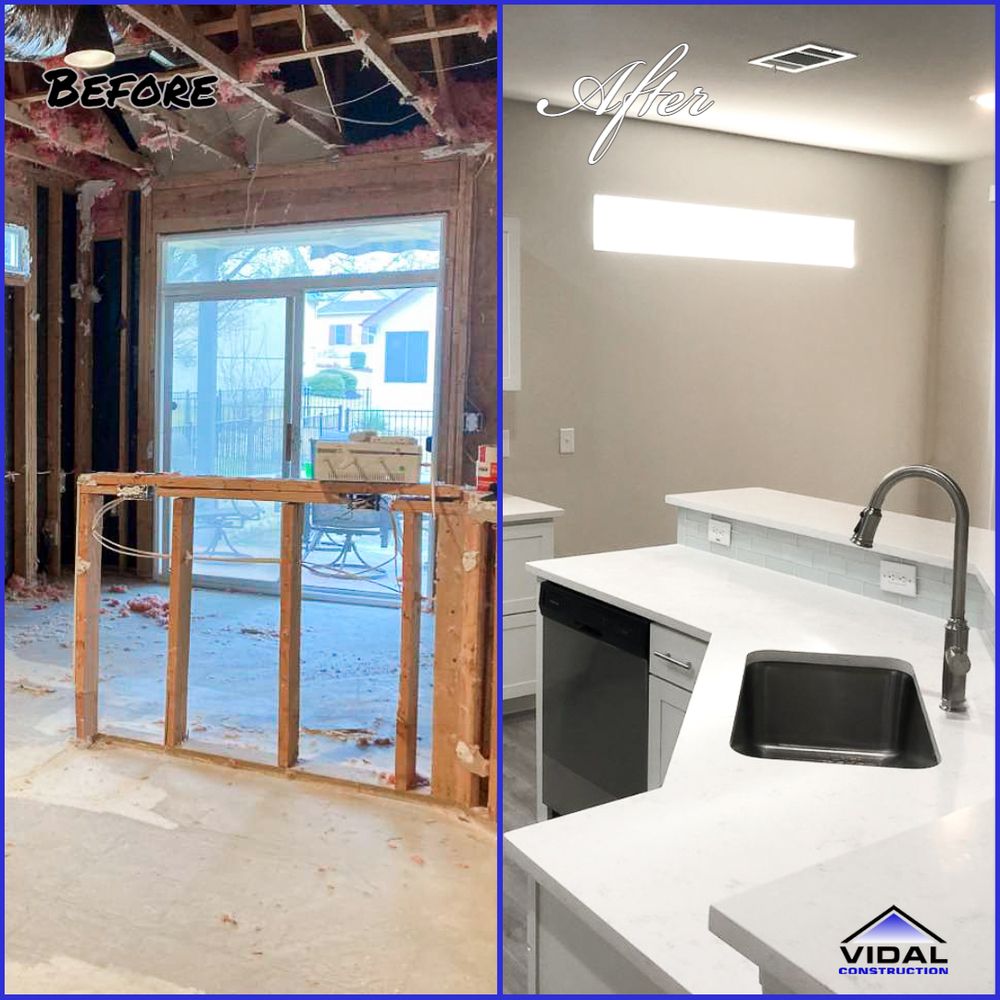 Slide of Vidal Construction