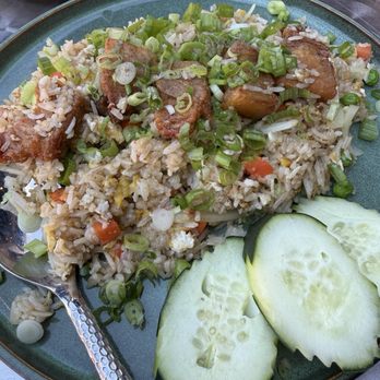 The Second Owl - Fried Rice with Pork Belly - Thai Near Me - Long Beach, California The Second Owl - Fried Rice with Pork Belly - Thai Near Me - Long Beach, California