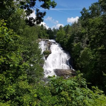 Triple Falls Trailhead - Dupont State Forest - Beautiful summer weekend - Hiking Near Me - Cedar Mountain, North Carolina