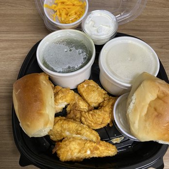 Texas Roadhouse - Chicken critters with mashed potatoes green beans and all the fixings - American Near Me - Lake Jackson, Texas Texas Roadhouse - Chicken critters with mashed potatoes green beans and all the fixings - American Near Me - Lake Jackson, Texas