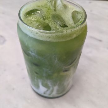 Slate Cafe - Nomad - iced matcha - Coffee & Tea Near Me - New York, New York Slate Cafe - Nomad - iced matcha - Coffee & Tea Near Me - New York, New York