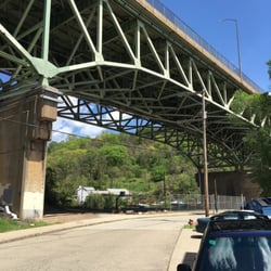 Panther Hollow Trail - Freeway bridge