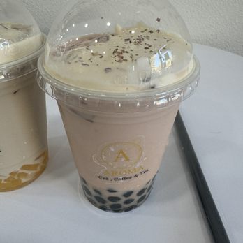 Aroma - lychee rose milk tea - Desserts Near Me - San Jose, California Aroma - lychee rose milk tea - Desserts Near Me - San Jose, California