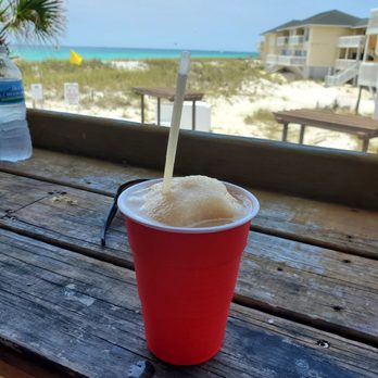 Rick's Sand Trap Beach Bar & Grill - White Russian Daquiri - Bars Near Me - Destin, Florida Rick's Sand Trap Beach Bar & Grill - White Russian Daquiri - Bars Near Me - Destin, Florida