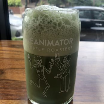Reanimator Coffee - Matcha shaken latte - Coffee & Tea Near Me - Philadelphia, Pennsylvania Reanimator Coffee - Matcha shaken latte - Coffee & Tea Near Me - Philadelphia, Pennsylvania