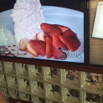 Sea Basin Restaurant - Walking in there's a flat screen showing the menu - Seafood Near Me - Rocky Point, New York Sea Basin Restaurant - Walking in there's a flat screen showing the menu - Seafood Near Me - Rocky Point, New York
