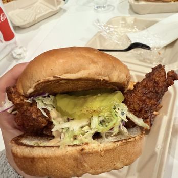 Flame-N-Chickz - 1 Slider and 1 Tender Combo #2 - Salad Near Me - Roseville, California Flame-N-Chickz - 1 Slider and 1 Tender Combo #2 - Salad Near Me - Roseville, California