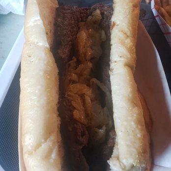 Mr D's Shish Kabobs - Excellent steak sandwich w/grilled onions - Burgers Near Me - Chicago, Illinois