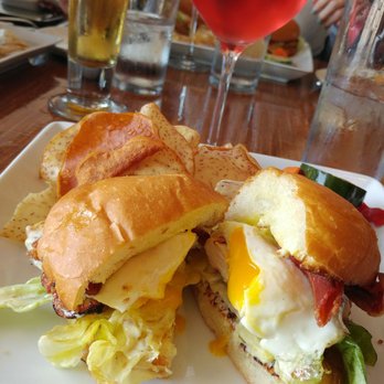 Grace's Table - Grilled chicken sandwich + added bacon and over easy egg - New American Near Me - Napa, California