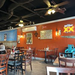 Touch of Cajun Cafe - The waiter told me it was so busy so they wouldn't make me half and half sandwich of shrimp and crawfish.