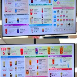 Boba Cucue - The boba menu