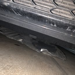RIP my skid plate after I went to Jiffy Lube for a simple oil change