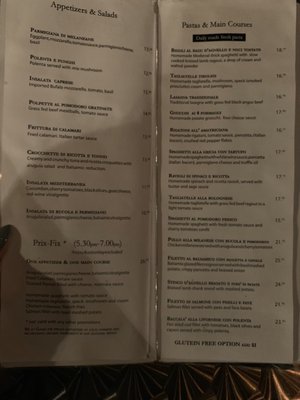 Menu photo 6 Giano Restaurant New York, NY