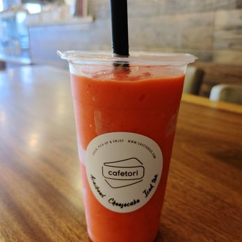 Cafe Tori - Watermelon smoothie - Desserts Near Me - Bakersfield, California