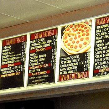 Ray's Pizza - menu board - Pizza Near Me - Glendale, Arizona