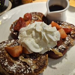 Red velvet French toast Red velvet French toast