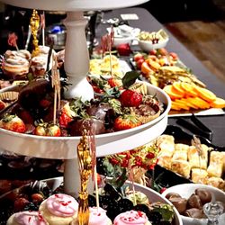 Sly Fox - Galentine's Day Brunch buffet 2024 desserts table