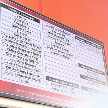 Bruster’s Real Ice Cream - Menu - Ice Cream & Frozen Yogurt Near Me - Ellicott City, Maryland Bruster’s Real Ice Cream - Menu - Ice Cream & Frozen Yogurt Near Me - Ellicott City, Maryland