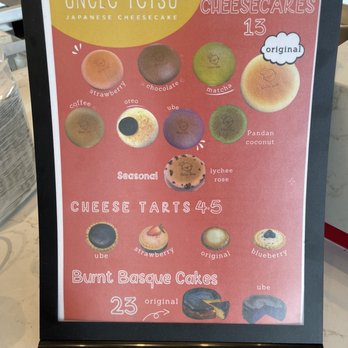 Uncle Tetsu - Try them all - Desserts Near Me - Eastvale, California Uncle Tetsu - Try them all - Desserts Near Me - Eastvale, California