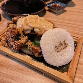 Kyuramen - Flushing - Soft Shell Crab Rice Burger - Ramen Near Me - Flushing, New York Kyuramen - Flushing - Soft Shell Crab Rice Burger - Ramen Near Me - Flushing, New York
