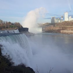 A Beautiful view of Niagara Falls