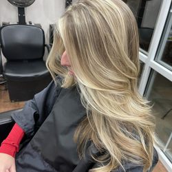 We have amazing blonding specialist here at our Studio. Come get your balayage done! We also specialize in brunettes as well :)