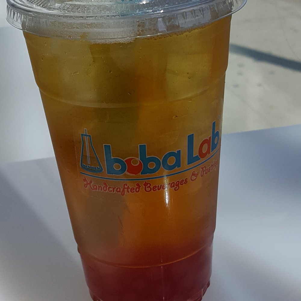 Boba Lab - Jasmine Tea with Berry Boba - Desserts Near Me - Santa Monica, California Boba Lab - Jasmine Tea with Berry Boba - Desserts Near Me - Santa Monica, California