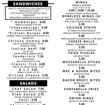 The Backstretch Bar & Grill - Menu - Bars Near Me - Pontiac, Illinois The Backstretch Bar & Grill - Menu - Bars Near Me - Pontiac, Illinois
