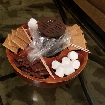 Pacific Terrace Hotel - S'mores set the mood! - San Diego, CA