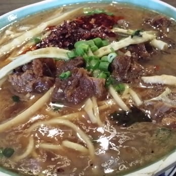 China Garden - 香辣牛腩面。spicy beef stew with noodles . - Chinese Near Me - Tulsa, Oklahoma