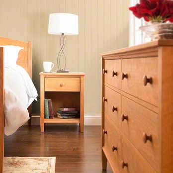 Vermont Woods Studios - Our Vermont Shaker 1-Drawer Nightstand, Vermont Shaker Dresser and Vermont Shaker Bed - Furniture Stores Near Me - Vernon, Vermont Vermont Woods Studios - Our Vermont Shaker 1-Drawer Nightstand, Vermont Shaker Dresser and Vermont Shaker Bed - Furniture Stores Near Me - Vernon, Vermont