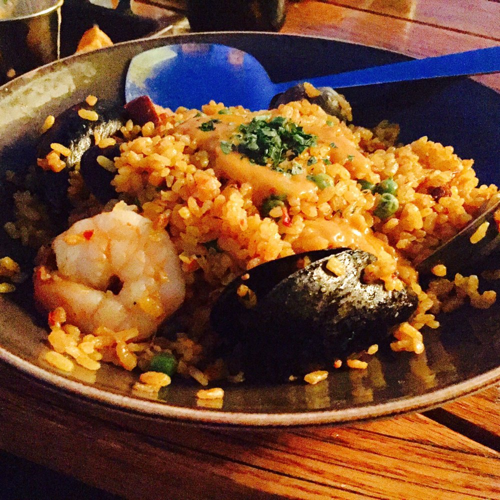 Gypsy Kitchen - Seafood paella - Spanish Near Me - Atlanta, Georgia