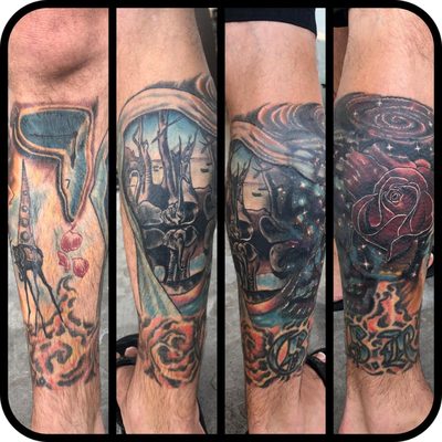 Haunted Heart Tattoo