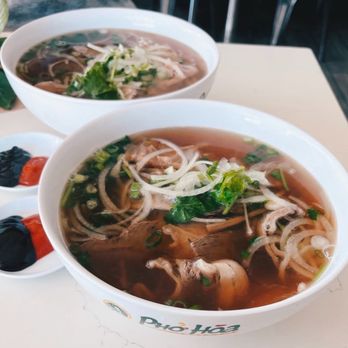 Pho Hoa Noodle Soup - 45 Brisket, Flank, Fatty Flank, Crunchy Flank, and Tendon 15. Steak, Flank, Fatty Flank, Tendon, & Tripe Pho - Vietnamese Near Me - Pinole, California Pho Hoa Noodle Soup - 45 Brisket, Flank, Fatty Flank, Crunchy Flank, and Tendon 15. Steak, Flank, Fatty Flank, Tendon, & Tripe Pho - Vietnamese Near Me - Pinole, California