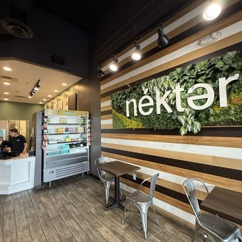 Nekter Juice Bar - Interior - Juice Bars & Smoothies Near Me - Glendale, Arizona Nekter Juice Bar - Interior - Juice Bars & Smoothies Near Me - Glendale, Arizona