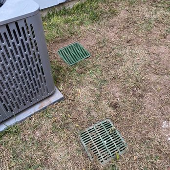 Milton's Drainage & Foundation - After: drains installed at low points near AC unit - Waterproofing Near Me - Pflugerville, Texas Milton's Drainage & Foundation - After: drains installed at low points near AC unit - Waterproofing Near Me - Pflugerville, Texas