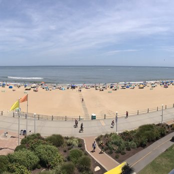 Four Points by Sheraton Virginia Beach Oceanfront - View from my 5th floor guest room - Hotels Near Me - Virginia Beach, Virginia