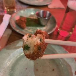 Prawn doughnuts