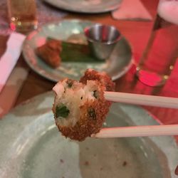 Prawn doughnuts