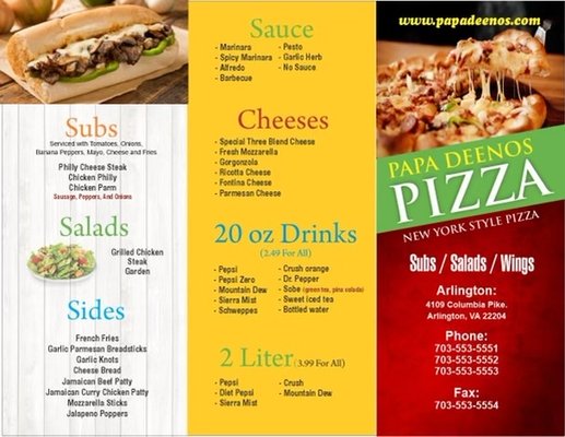 Papa Deeno’s Pizza by null