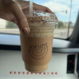 Iced honey cinnamon latte Iced honey cinnamon latte