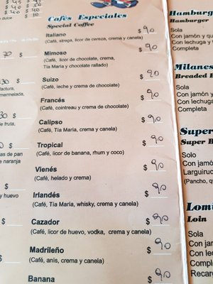 Menu photo 8 Cachavacha Villa Gesell, C