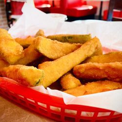 Corona Burgers - Zucchini sticks