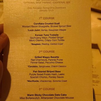 Dawson's - Dine downtown menu 2024 - Steakhouses Near Me - Sacramento, California