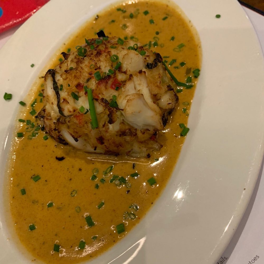 Del Frisco's Grille - Jumbo Lump Crab Cake - New American Near Me - Hoboken, New Jersey
