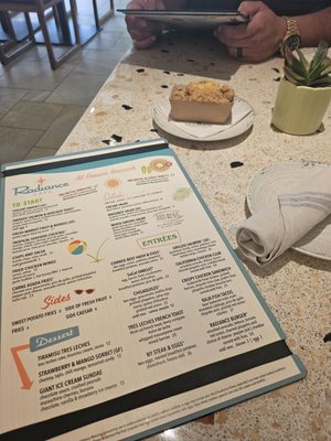 Menu photo 4 Radiance Cafe S Highland, CA Menu photo 4 Radiance Cafe S Highland, CA