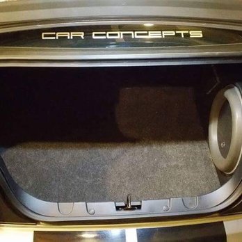 Car Concepts - Custom enclosure in a 2008 Shelby GT500 - Car Stereo Installation Near Me - Salt Lake City, Utah