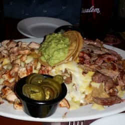 Lapa Lapa - Lapa Nachos (de arrachera y pollo), grandes, ricos, compartibles