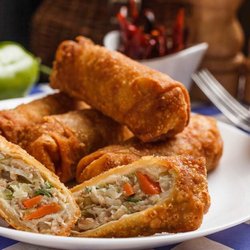 The Blue Store DBA Triplet's Foodmart - Eggrolls are a hot seller.